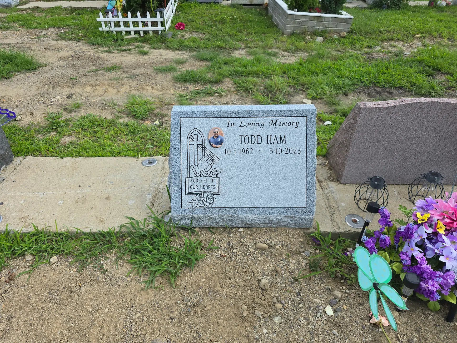 granite Memorial Stone hand-carved by Memorial Stone Shop in NJ — image 6