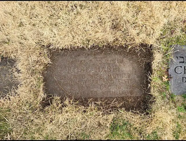granite Memorial Stone hand-carved by Memorial Stone Shop in NJ — image 4